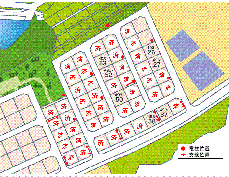 東広島市入野中山台分譲区画図14